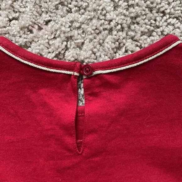 NWT Carter's Toddler Girls Christmas Reindeer Jersey T-shirt - Size 4T - Picture 7 of 8